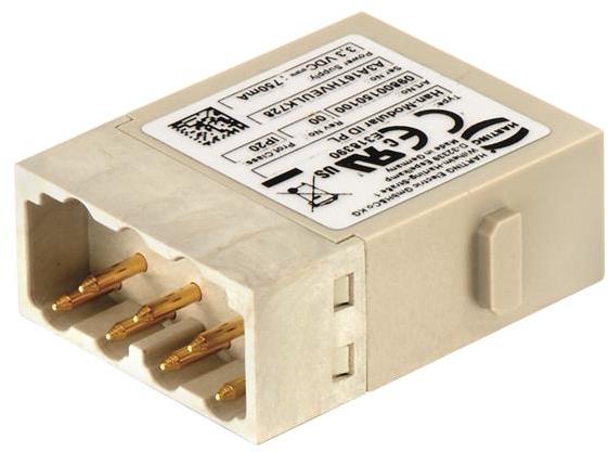 HARTING-09800150100 Steckverbinder, andere Conn Plug CAN Module M 7 POS ST Han-Modular®