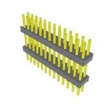 Conn Board Stacker HDR 26 POS 2.54mm Solder ST Top Entry Thru-Hole Bulk