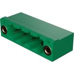 Conn Shrouded Header (4 Sides) HDR 4 POS 5mm Solder RA Side Entry Thru-Hole Eurostyle