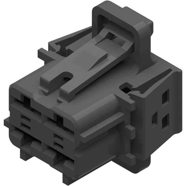 Delphi-33136690 Einzeladersteckverbinder, Gehäuse CTCS 4 Way Female Housing Unsealed Black