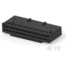 TE Connectivity-2-87631-5 Einzeladersteckverbinder, Gehäuse Conn Housing RCP 30 POS 2.54mm Crimp ST Cable Mount Black Package