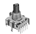 ALPS ALPINE CO., LTD-SRBV141404 Drehschalter Switch Rotary SP4T 4 Flatted Shaft PC Pins 0.3A 16VDC Bulk