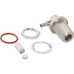 Conn Type N 0Hz to 6GHz 50Ohm Crimp RA Panel Mount RCP Gold