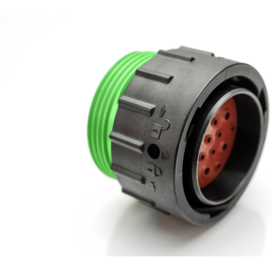 Amphenol-AHDP06-24-19PN-WTA Connector Circular Conn Circular PIN 19 POS ST Cable Mount 19 Terminal 1 Port Automotive