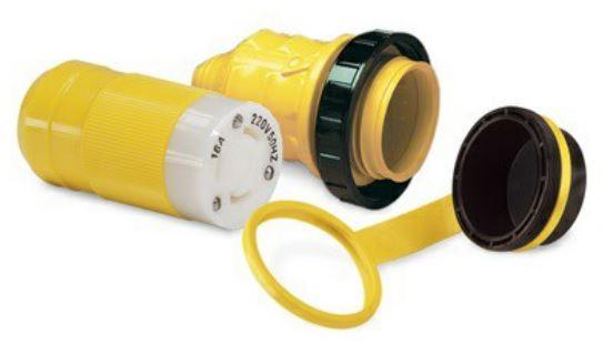 Marinco-199114 Steckverbinder Conn Power RCP 3 POS ST Cable Mount