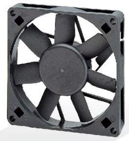 ADDA-AD0805HB-D71 排风机和风扇 DC Fan Axial Ball Bearing 5V 29.722CFM 34.4dB 80 X 80 X 15mm