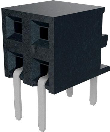 Amphenol Communications Solutions-10131932-926ULF Steckverbinderleisten und Leiterplattenbuchsen Conn Socket Strip RCP 26 POS 2mm Solder RA Side Entry Thru-Hole Minitek® Tube