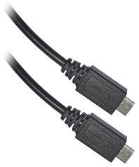 Assmann WSW components, Inc-AK67301-2 Cable Assembly USB Standard USB cable 4 wire cable AWG 28, shielded Micro A Male to Micro A Male 2m, Black