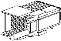 Molex-0760115623 背板连接器 Conn Backplane M 84 POS 1.2mm Press Fit RA Thru-Hole GbX I-Trac™ Tray