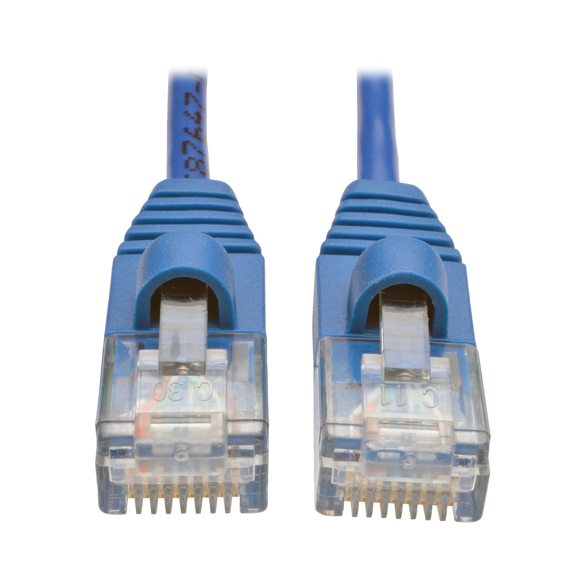 Eaton (formerly TrippLite)-N001-S02-BL null Cable Assembly Cat 5/Cat 5e 0.61m 28AWG RJ-45 to RJ-45 8 to 8 POS M-M Crimp-Crimp