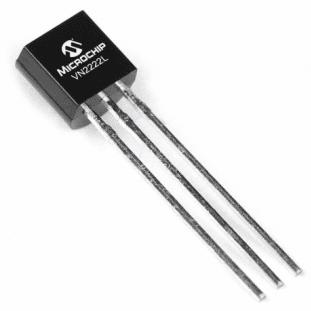 Microchip Technology-VN2222LL-G-P003 MOSFETs Trans MOSFET N-CH Si 60V 0.23A 3-Pin TO-92 T/R