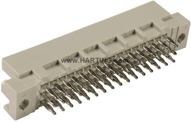 HARTING-09281482904 Steckverbinder, Mutterplatine DIN 41612 Connector, Wave Solder Connection
