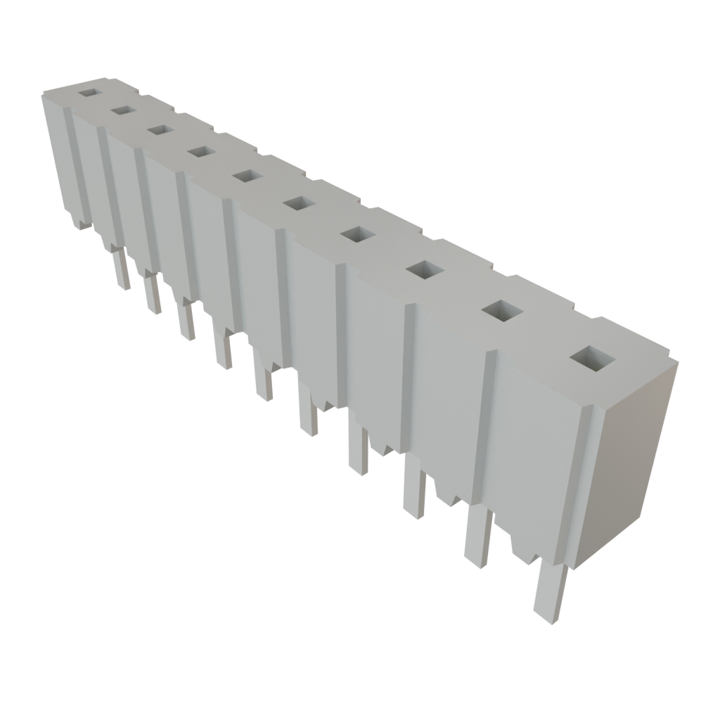 Samtec-CES-110-01-L-S Steckverbinderleisten und Leiterplattenbuchsen Conn Socket Strip SKT 10 POS 2.54mm Solder ST Thru-Hole Tube