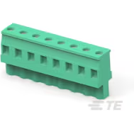 TE Connectivity-284043-8 Steckverbinder, Klemmenblöcke Conn Eurostyle Block F 8 POS 7.62mm Screw ST Cable Mount 15A/Contact Box