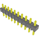 Conn Unshrouded Header HDR 10 POS 2.54mm Solder ST Top Entry Thru-Hole Bulk