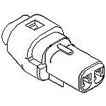 Molex-0522130211 Einzeladersteckverbinder, Gehäuse Conn Housing F 2 POS 2.5mm Crimp ST Cable Mount Black Mizu-P25™ Tray