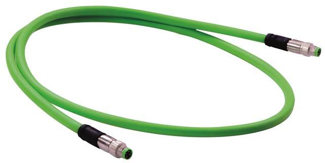 HARTING-2134C7C7477015 null Cable Assembly Circular 1.5m 22AWG M8 Circular to M8 Circular 4 to 4 Straight to Straight