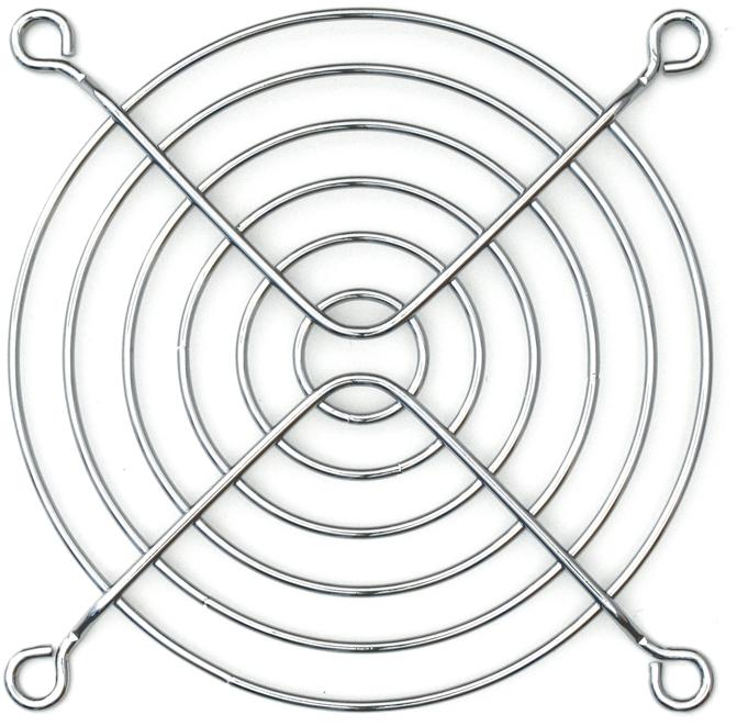 GardTec-SC92-W2 Wärmemanagement-Zubehör Thrml Mgmt Access Fan Guard 92mm Carbon Steel