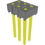 Conn Unshrouded Header HDR 6 POS 2.54mm Solder ST Top Entry Thru-Hole Bulk