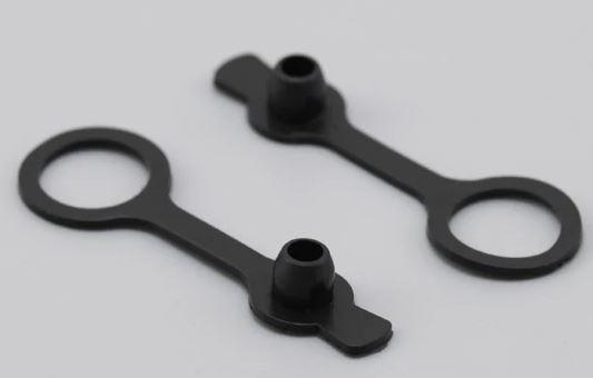 Tensility International-55-00111 Connector Accessories Dust Cap, Overmold Snap Fit, 5.5x2.0-2.5mm