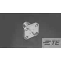 TE Connectivity-1052924-1 RF-Steckverbinder Conn SMA 0Hz to 18GHz 50Ohm Solder Cup ST Flange Mount RCP Gold Over Copper Package