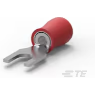 TE Connectivity-8-328394-1 Terminales del conductor Spade Tongue Terminal 16-22AWG Copper Red 18.47mm Tin Loose
