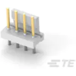 Conn Wire to Board HDR 4 POS 3.96mm Solder ST Thru-Hole Package