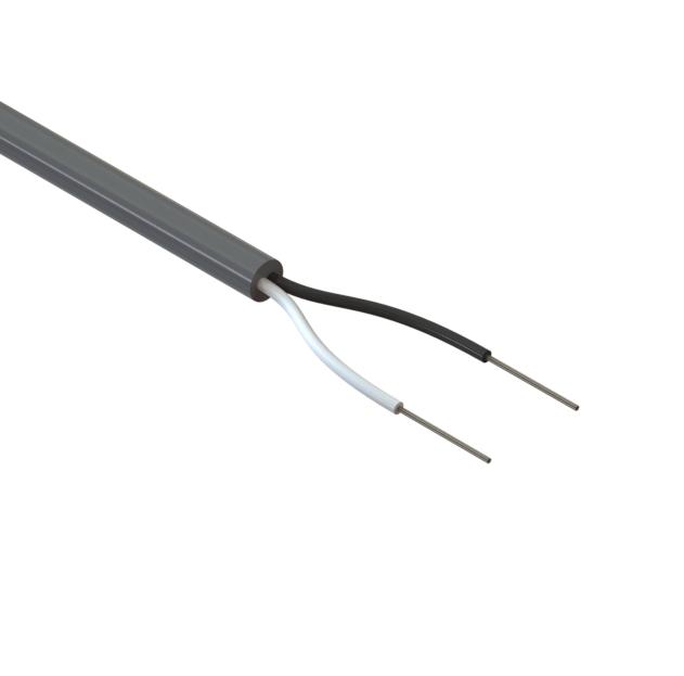 Tensility International-30-00364 Câble multiconducteur Multi-Conductor Cable Polyvinyl Chloride 2Conductors 26AWG 3.95mm 300V Gray Polyvinyl Chloride