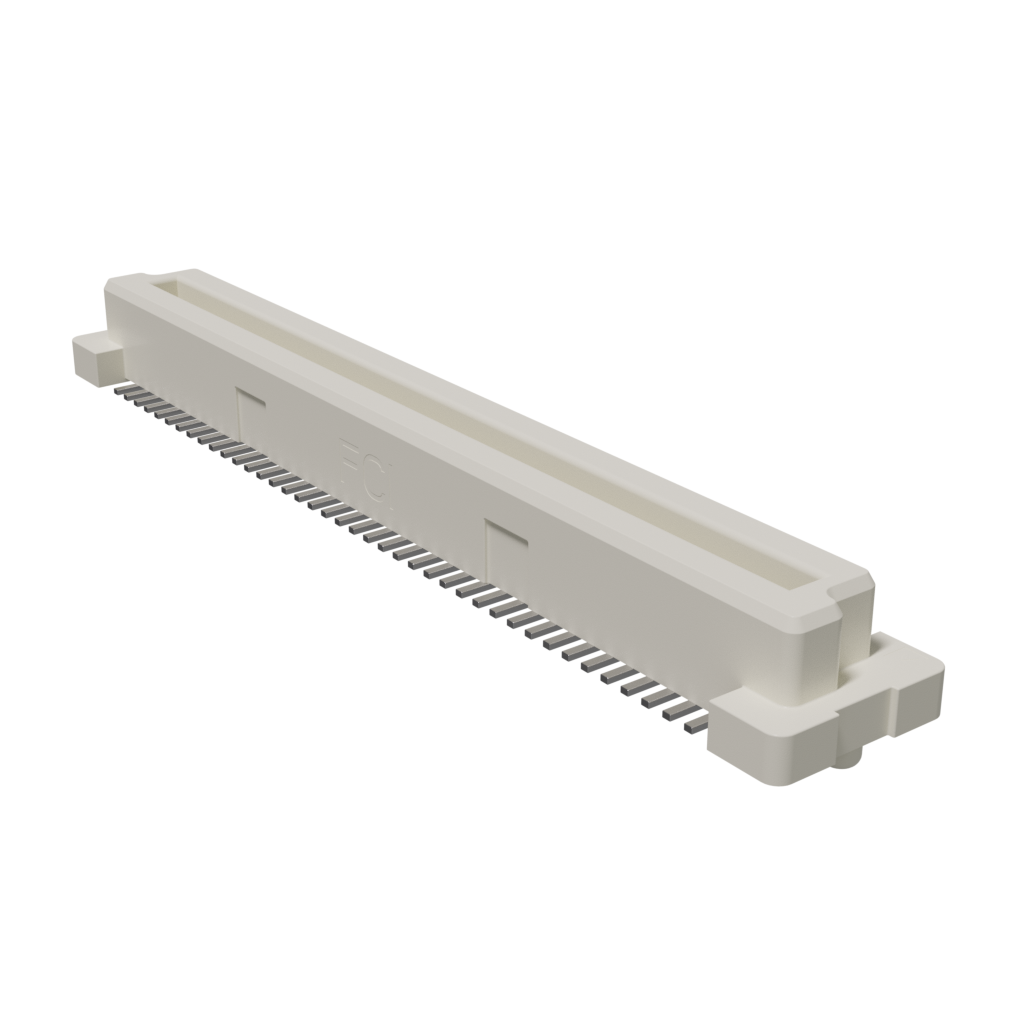 Amphenol Communications Solutions-61082-081602LF Piastre connettori e prese PCB BergStak® 0.80mm Pitch, Receptacle, Vertical, Double Row, 80 Positions