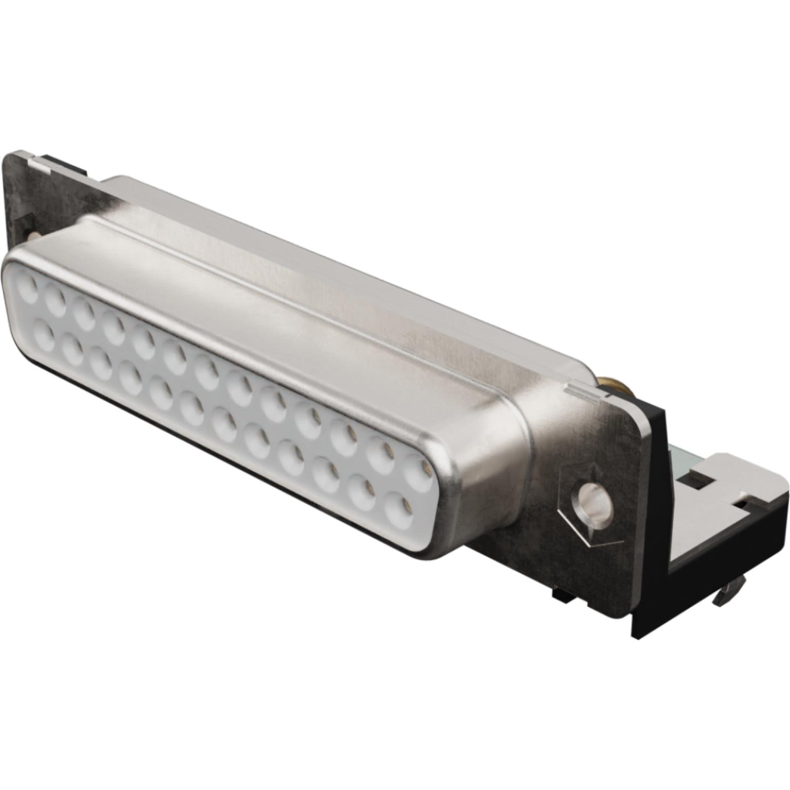 Molex-173109-1904 Steckverbinder, D-Sub Conn D-Sub F 25 POS 1.4mm Solder RA Thru-Hole 25 Terminal 1 Port FCT Products Carton