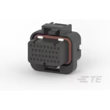 TE Connectivity-2-1437285-3 Carcaza de cables discretos de conector Conn Housing PL 34 POS 3mm Crimp ST Cable Mount Black Box