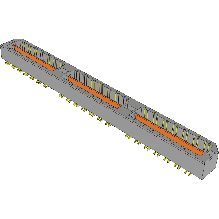 Samtec-QSE-042-01-F-D-DP-A 连接器插头及 PCB 插座 Conn High Speed Socket Strip SKT 84 POS 0.8mm Solder ST SMD Tray