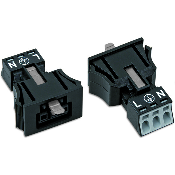 WAGO-890-703 电源连接器 Conn Power SKT 3 POS ST Cable Mount 3 Terminal 1 Port Box