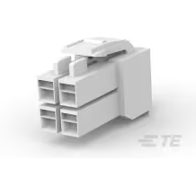 TE Connectivity-176273-1 Connector Discrete Wire Housing Conn Housing PL 4 POS 3.96mm Crimp ST Cable Mount Natural Bag