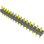 Conn Unshrouded Header HDR 15 POS 2.54mm Solder ST Top Entry Thru-Hole Bulk