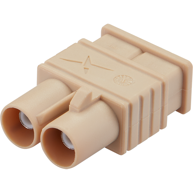 taoglas-FKDMDG RF-Steckverbinder Dual FAKRA Code D Bordeaux Violet Plug