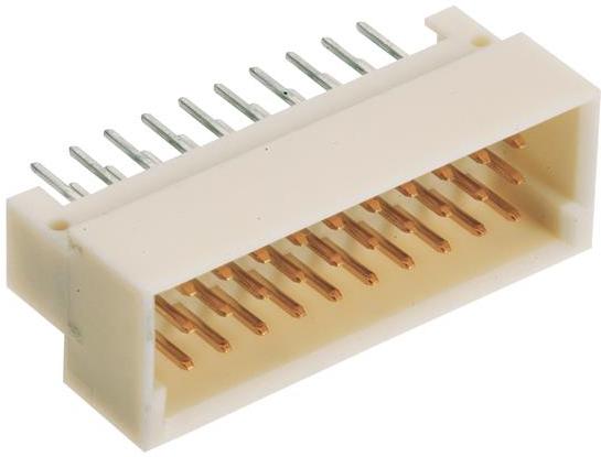 HARTING-09251306590 Steckverbinder, Mutterplatine Conn DIN 41612 M 30 POS 2.54mm Solder ST Thru-Hole