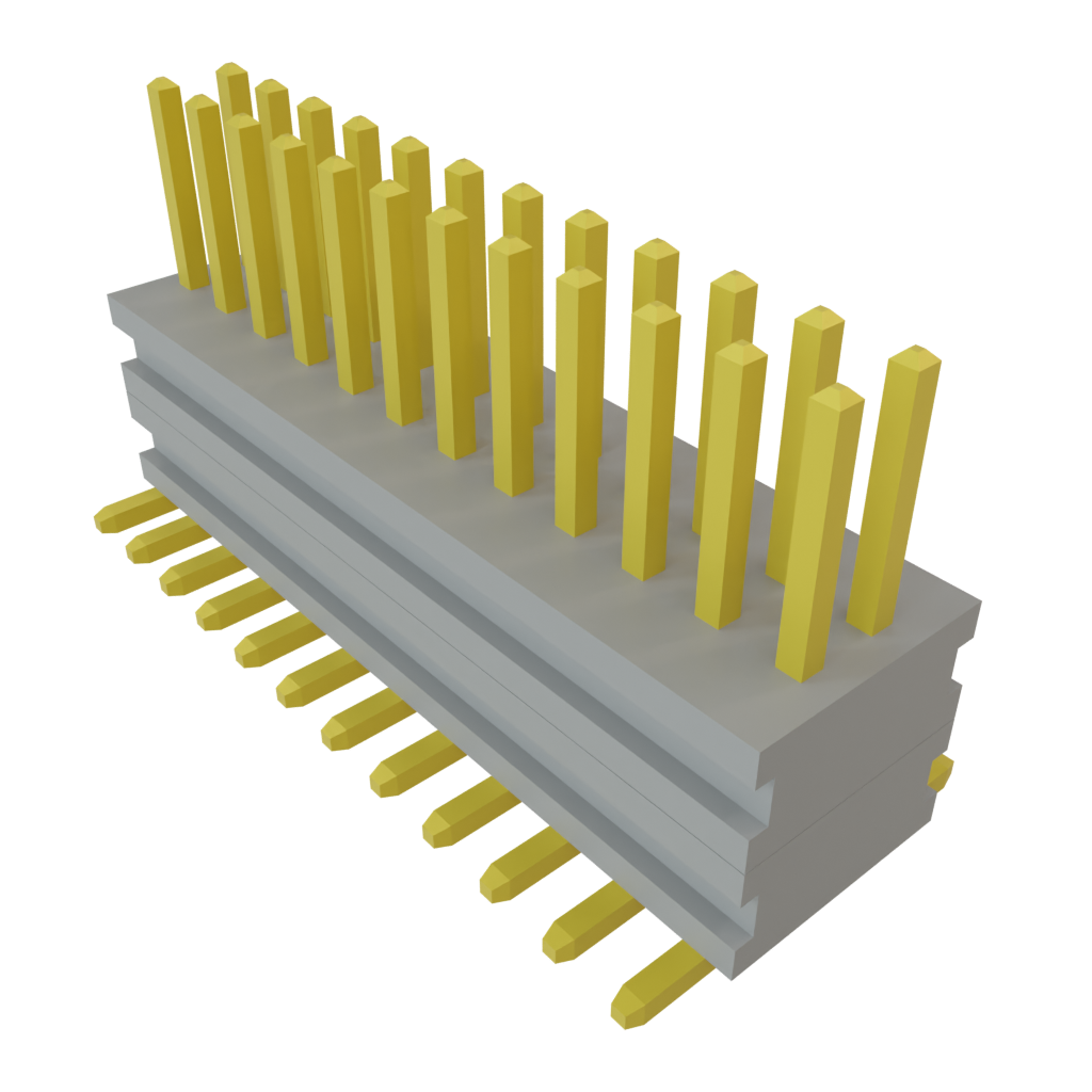 Samtec-MW-12-03-H-D-130-112-A Connector Headers and PCB Receptacles Conn Board Stacker HDR 24 POS 1mm Solder ST Top Entry SMD FLEX STACK Tube
