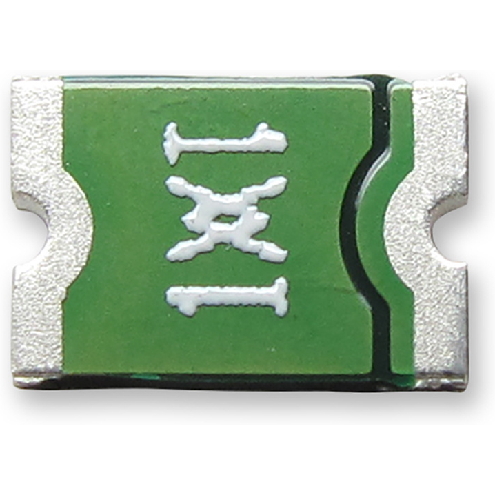 Littelfuse-MINISMDC110F-2 PTC, rückstellbare Sicherung PTC Resettable Fuse 1.1A(hold) 2.2A(trip) 8VDC 100A 1.2W 0.3s 0.04Ohm SMD Solder Pad 1812 T/R