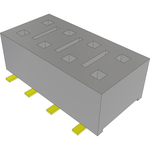 Conn Socket Strip SKT 8 POS 2.54mm Solder ST SMD Tube