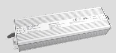 MOONS INDUSTRIES-MU200H350AQ LED-Spannungsversorgung AC/DC LED Power Supply 200W Single 5-Pin