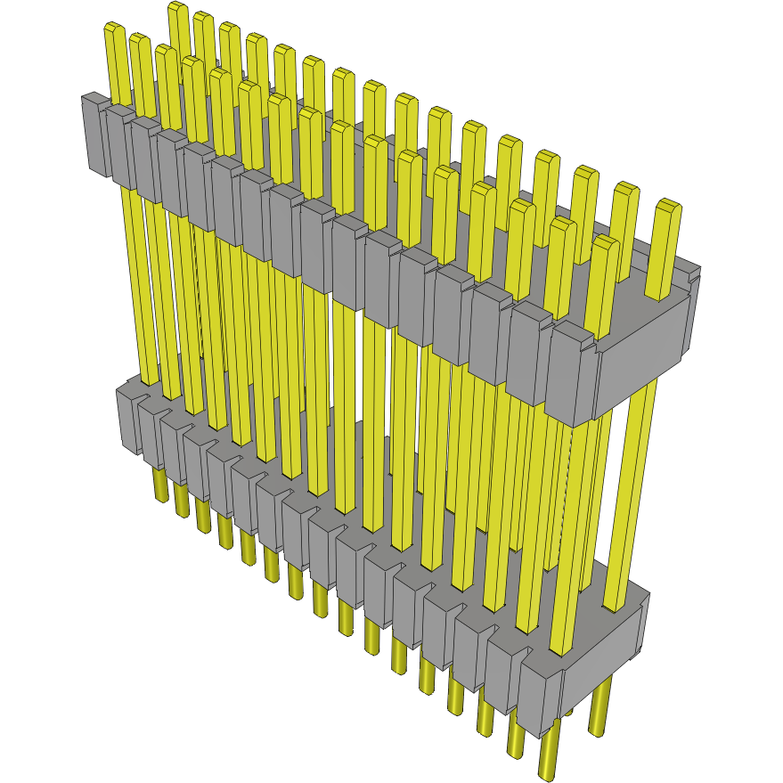 Samtec-DWM-16-59-G-D-550 Steckverbinderleisten und Leiterplattenbuchsen Conn Board Stacker HDR 32 POS 1.27mm Solder ST Thru-Hole Tube