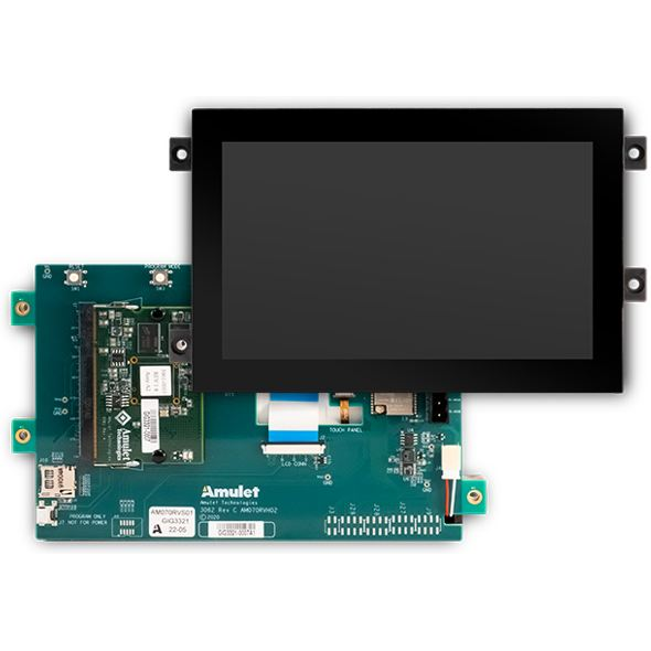 Amulet Technologies-EVK-070RVS01 Entwicklungssätze und Werkzeuge AM070RVS01 LCD Touch Screen Evaluation Kit