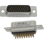 Conn D-Sub PIN 26 POS 1.14mm Solder ST Thru-Hole 26 Terminal 1 Port Tray