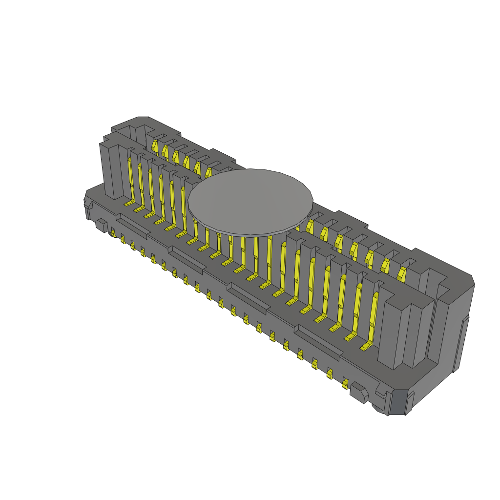 Samtec-LSEM-120-03.0-L-DV-A-N-K-TR Steckverbinderleisten und Leiterplattenbuchsen Conn High Speed Socket and Terminal Strip HDR/SKT 40 POS 0.8mm Solder ST Top Entry SMD T/R