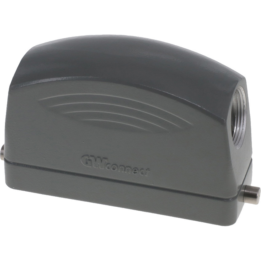 Molex-7824.6483.5 Backshells Hood 90° 24 Shell Size Polyester Powder Die Cast Aluminum GWconnect®