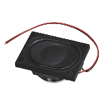 Speakers Neodymium Iron Boron 650Hz 8W 84dBA 8Ohm Rectangular Wire Lead