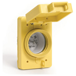 Conn Power PL 4Power/1Ground POS ST Cable Mount 5 Terminal 1 Port Watertite®