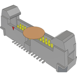 Conn Ejector Header HDR 26 POS 1.27mm Solder ST Top Entry SMD Tube