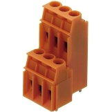 Weidmuller-1695910000 Steckverbinder, Klemmenblöcke Conn Terminal Block 6 POS 2.54mm Solder ST Thru-Hole 15A Box